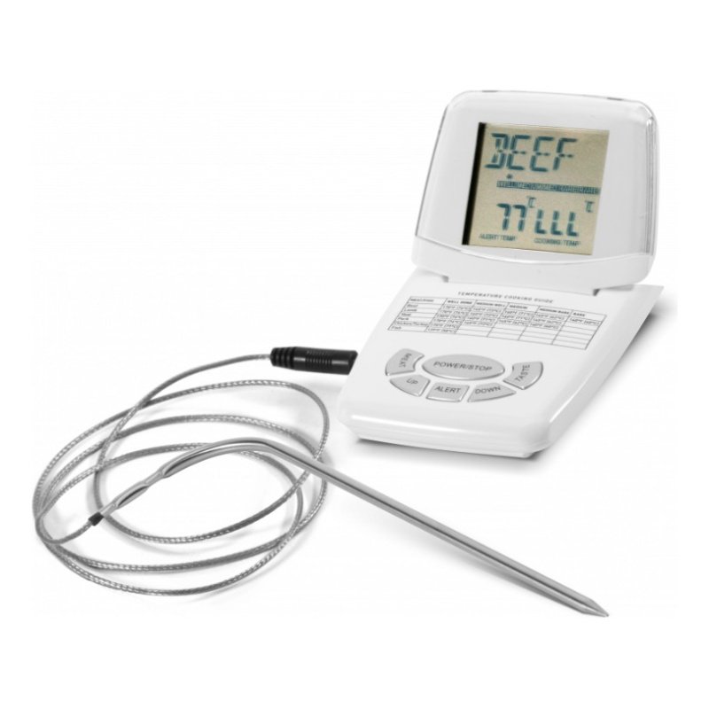 Termómetro Digital De Cocción Con Temporizador Pujadas