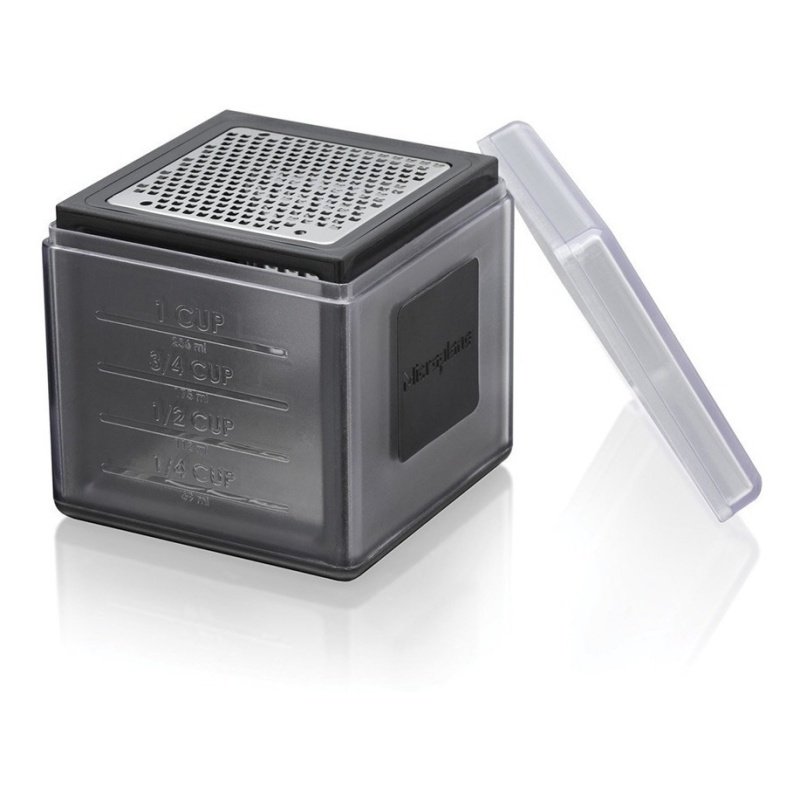 Cubo Rallador 3 En 1 Negro Microplane