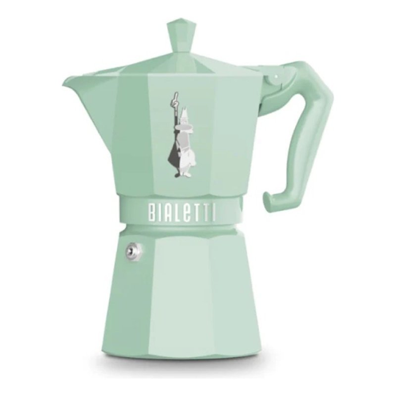 Cafetera Bialetti Exclusive Moka 6 Tazas Verde