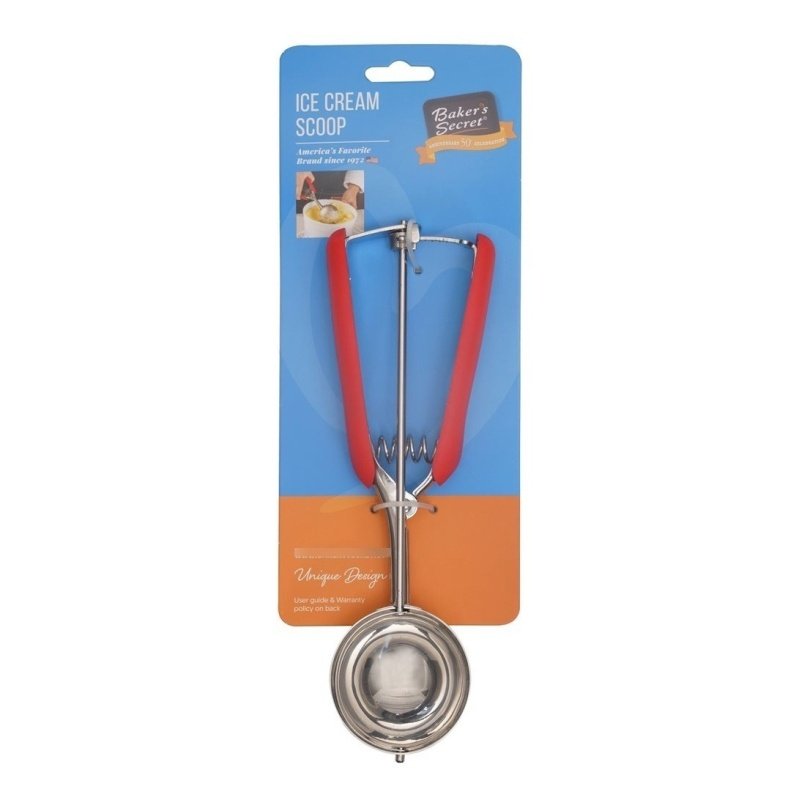 Cuchara Helado Acero Inox. D6x23cm