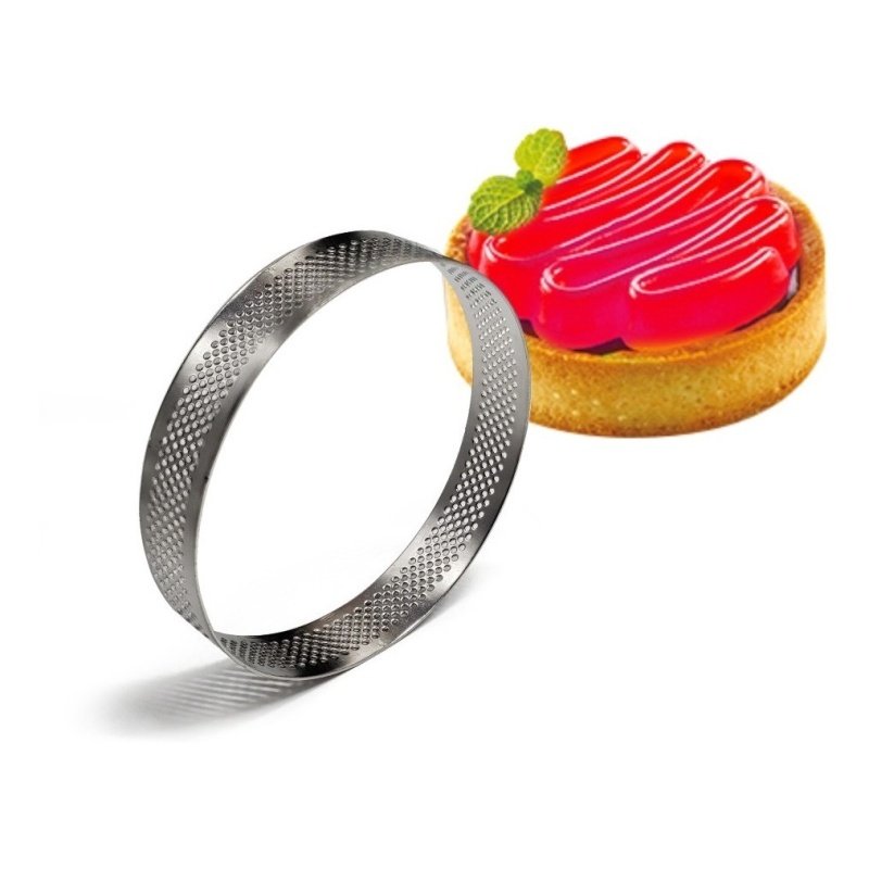 Molde Aro Acero D10x2cm Espesor 1mm