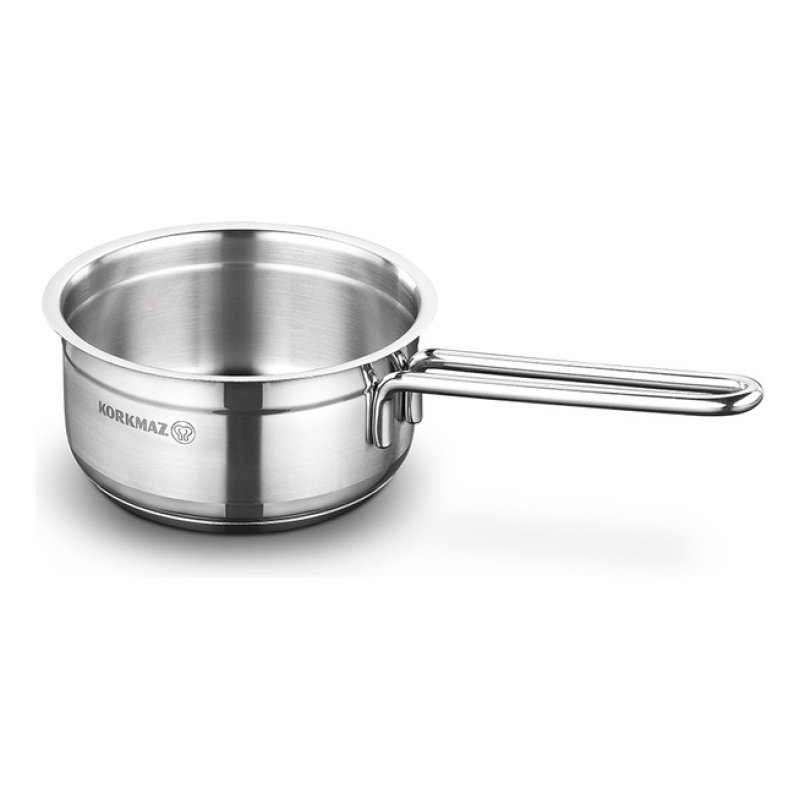 Olla De Acero Inoxidable 14 Cm 1 Litro Korkmaz