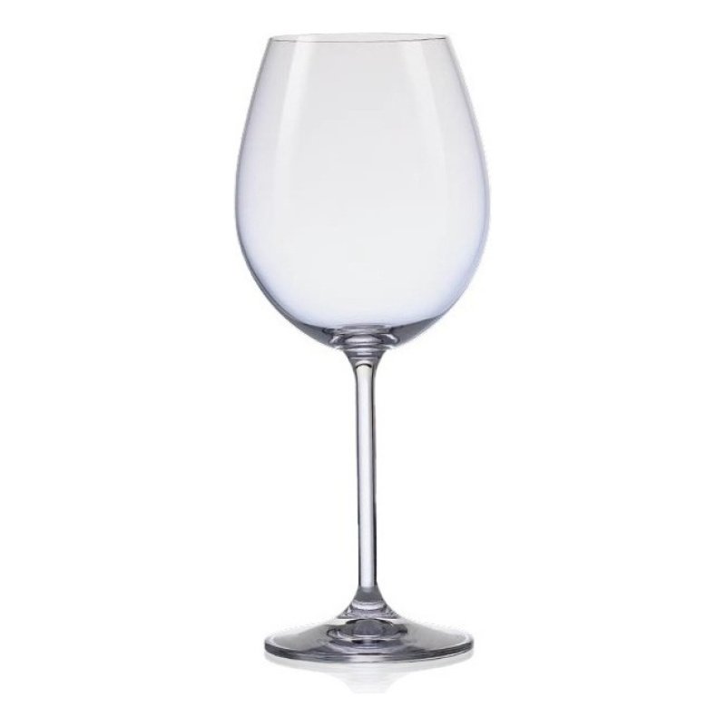 Set X 6 Copa Cristal Agua Vino Bohemia Martina 590 Ml