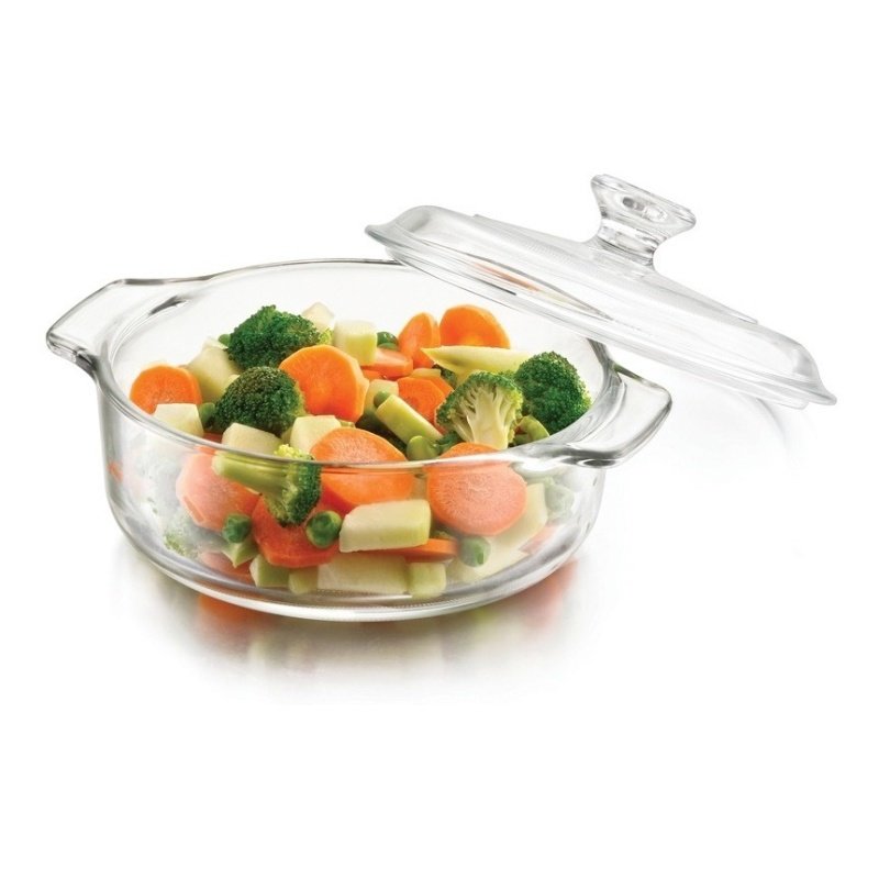 Cacerola C/tapa Y Boton 1l Pyrorey Crisa. D16.6cm