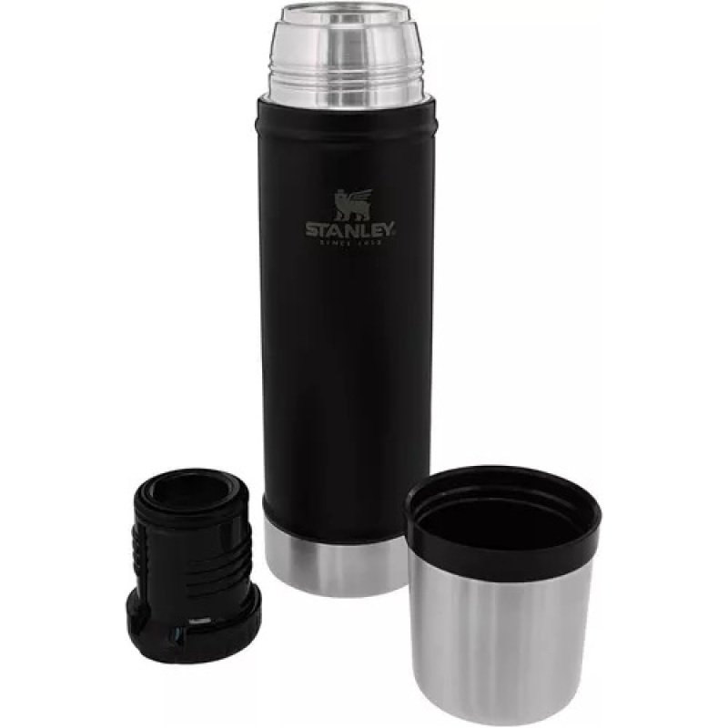Termo Stanley 590ml Con Tapón Cebador - Negro