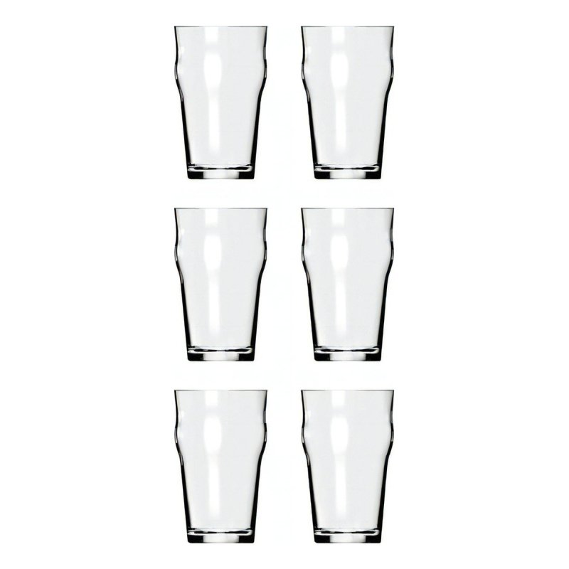 Vaso Vidrio Cerveza Pinta Stout 473 Ml Nadir Cod. 7051 X6 U