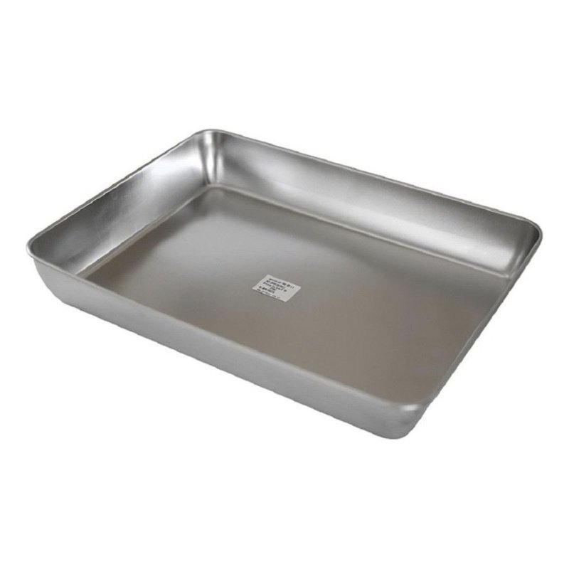 Asadera Acero Inoxidable 30x40x7cm Gris