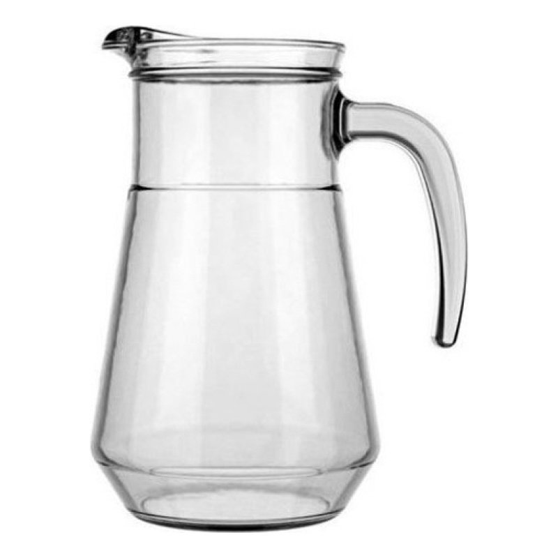 Jarra De Vidrio Templado Para Bebida Nadir Bar 1,5 Litro