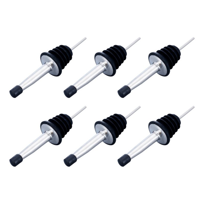 Pico Vertedor Para Botellas Acero Inoxidable 6 Unidades