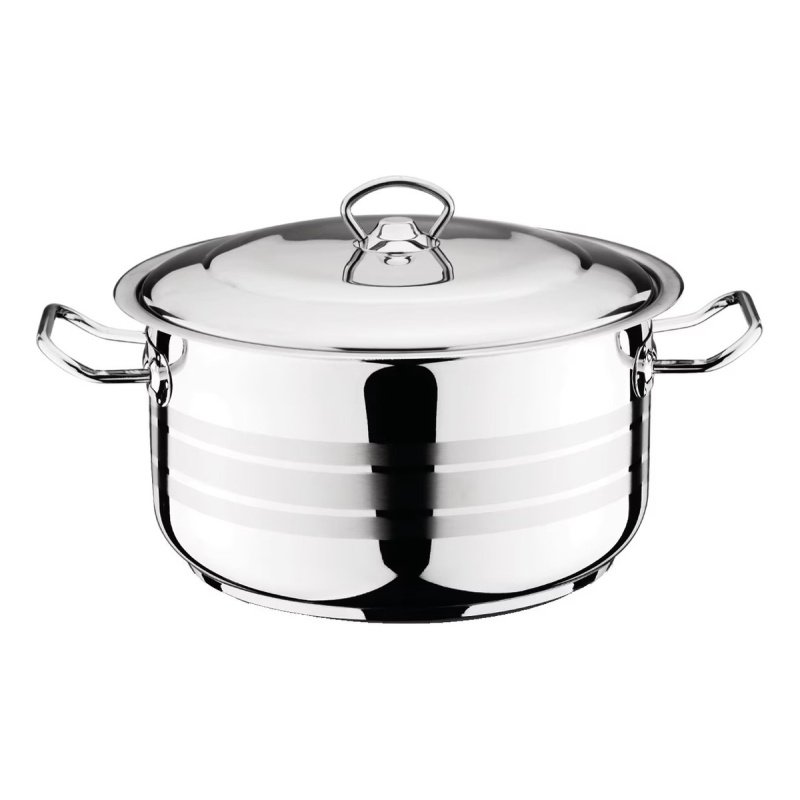 Olla Arian 28x18cm 11,5 Litros Acero Inoxidable Doble Fondo