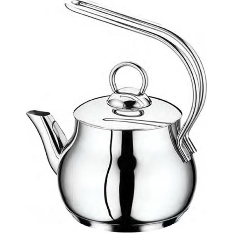 Caldera De Acero Inoxidable Triple Fondo 2 Litros Apta Inducción Evimsary