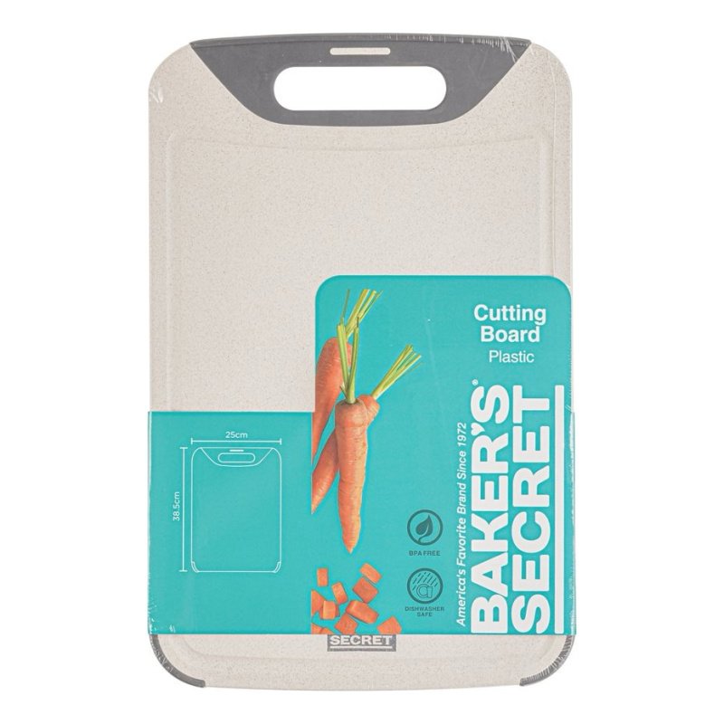 Tabla Para Picar De Plastico 38x25cm Bakers Secret