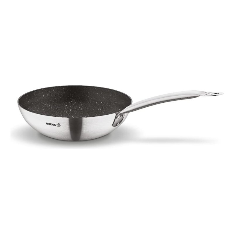 Wok Gastro Korkmaz 28 Cm Proline