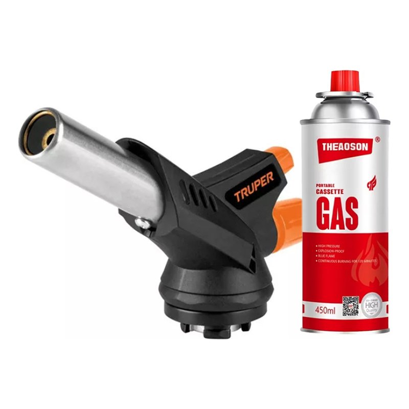 Soplete Para Cocina Con Garrafa De Gas Truper 101969