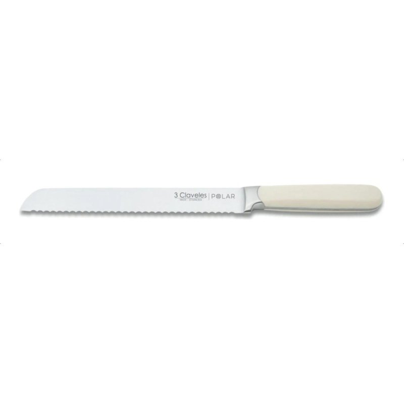 Cuchillo 3 Claveles Panero Polar 20 Cm Color Blanco