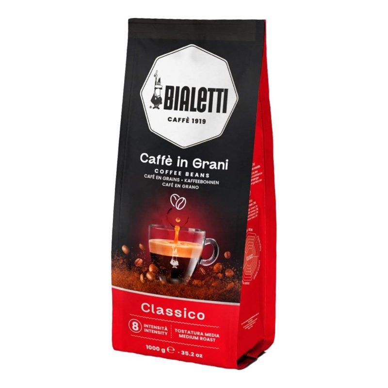 Cafe En Grano Bialetti Clasico Italiano 1kilo