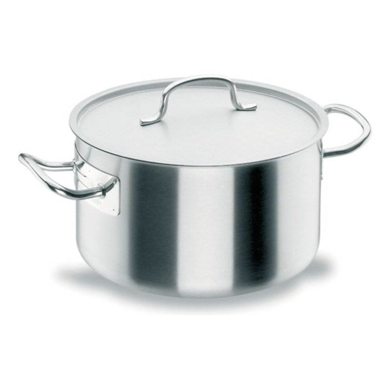 Cacerola Alta Acero Inoxidable 35cm Pujadas 20 Litros