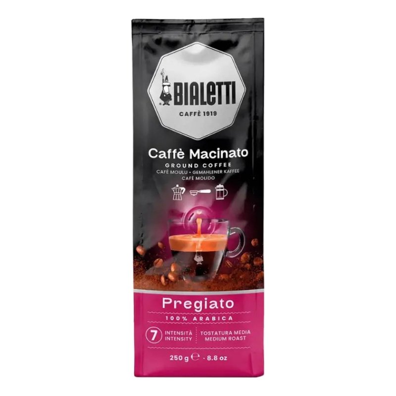 Cafe Molido Pregiato Delicado 250grs Bialetti