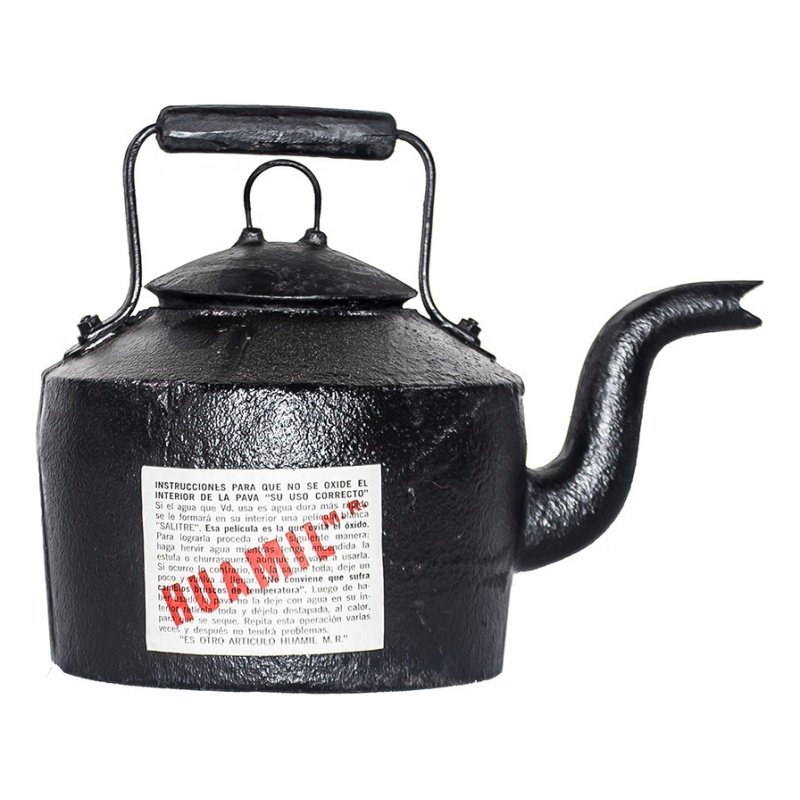 Caldera Pava En Hierro Fundido Huamil 1,5 Litros