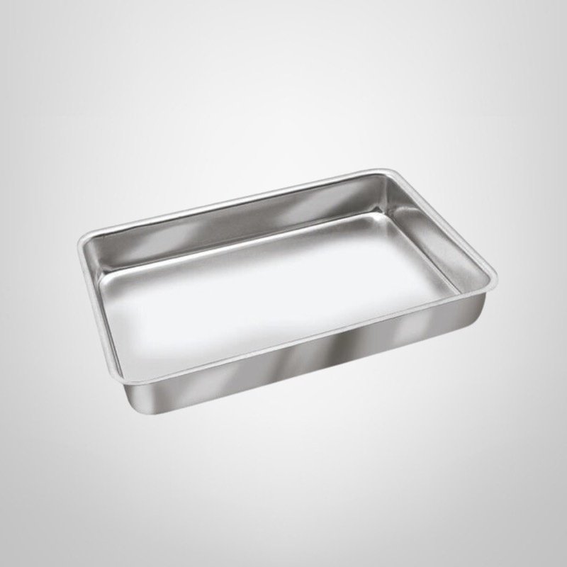 Asadera De Aluminio Ramos 37x26x5,5 Cm Gris