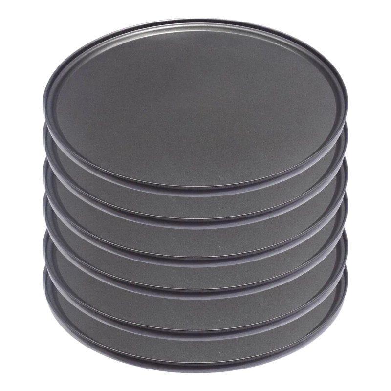 Pack De 6 Asaderas Para Pizza 32cm Antihaderente Selecta