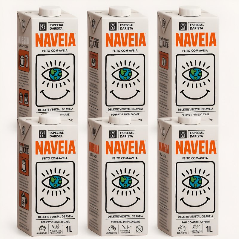 Pack De 6 Cajas De Leche De Avena Naveia Barista