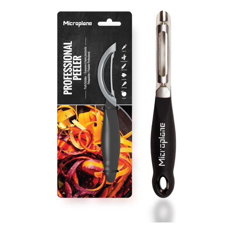 Pelador Giratorio Profesional De Acero Inoxidable Microplane