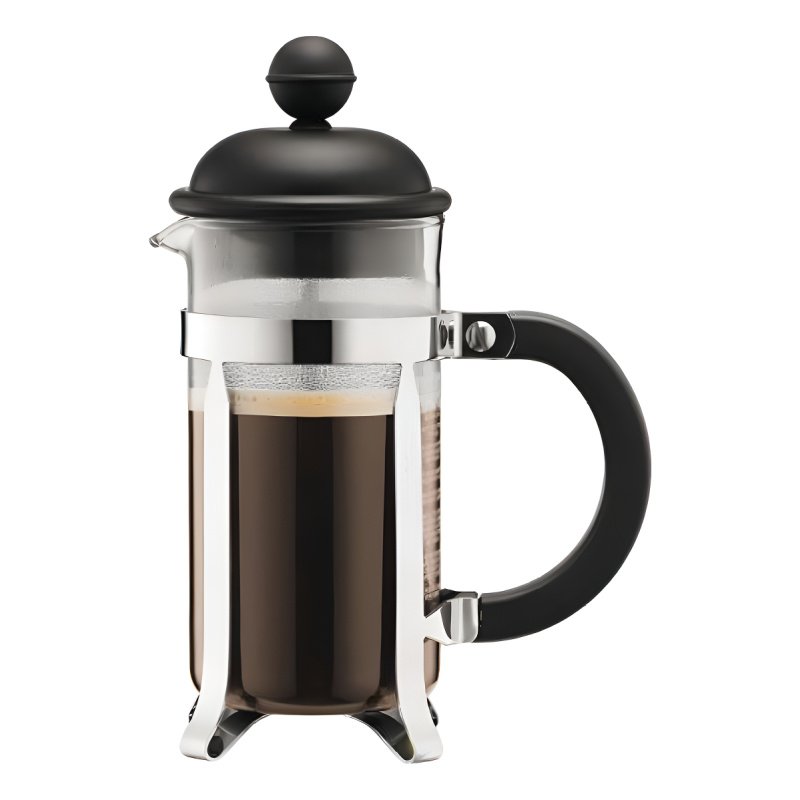 Cafetera De Prensa Bodum 350ml Cromo Negro