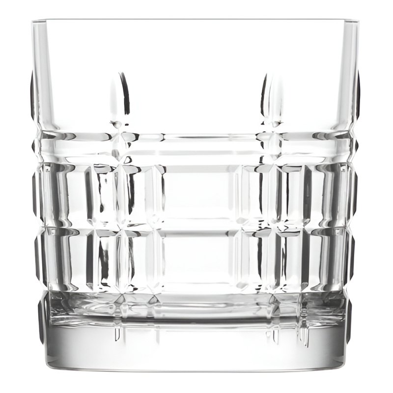 Pack X6 Vasos Británico Ideal Whisky Trago Brit 325ml Vidrio