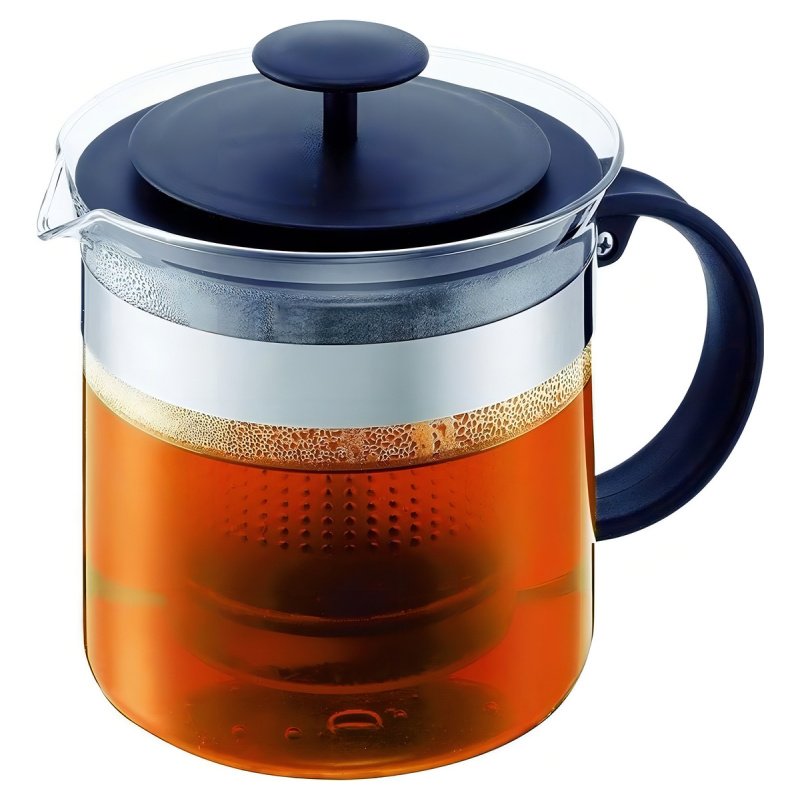 Tetera Con Filtro Bodum 1.5l Bistro Nouveau Azul