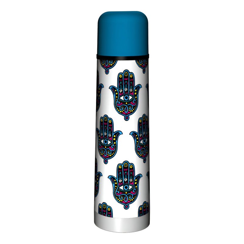 Termo Bala 750ml A.inox Diseño Mano De Fatima Mano De Fatima