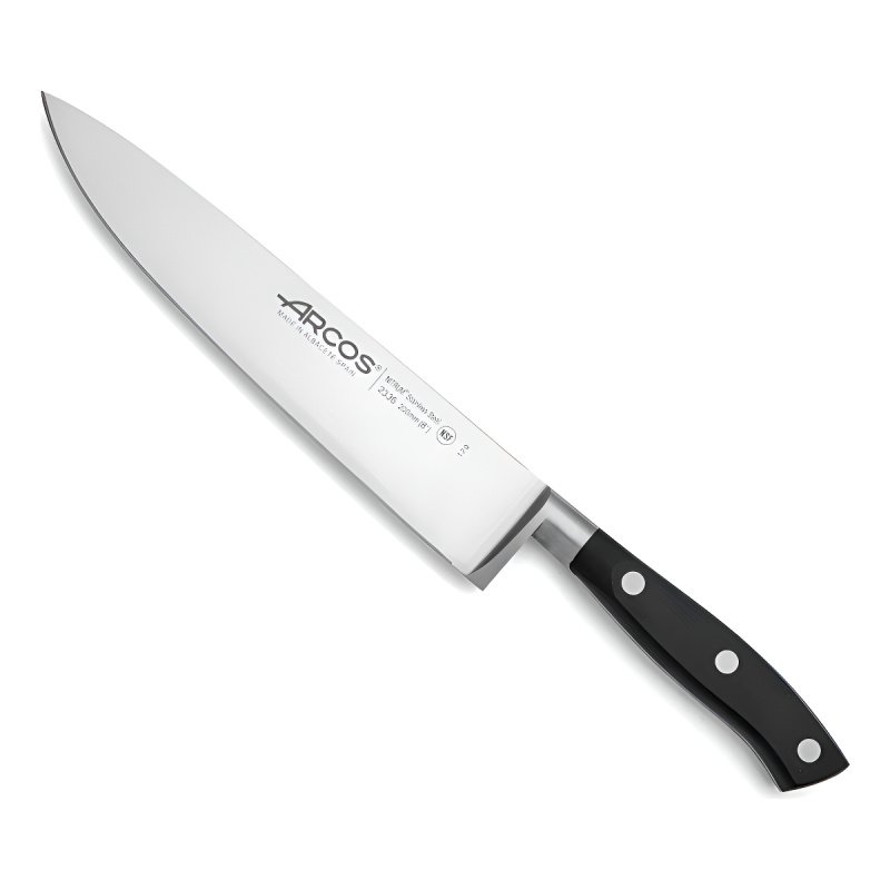 Cuchillo Cocinero Arcos Serie Riviera 20cm Negro