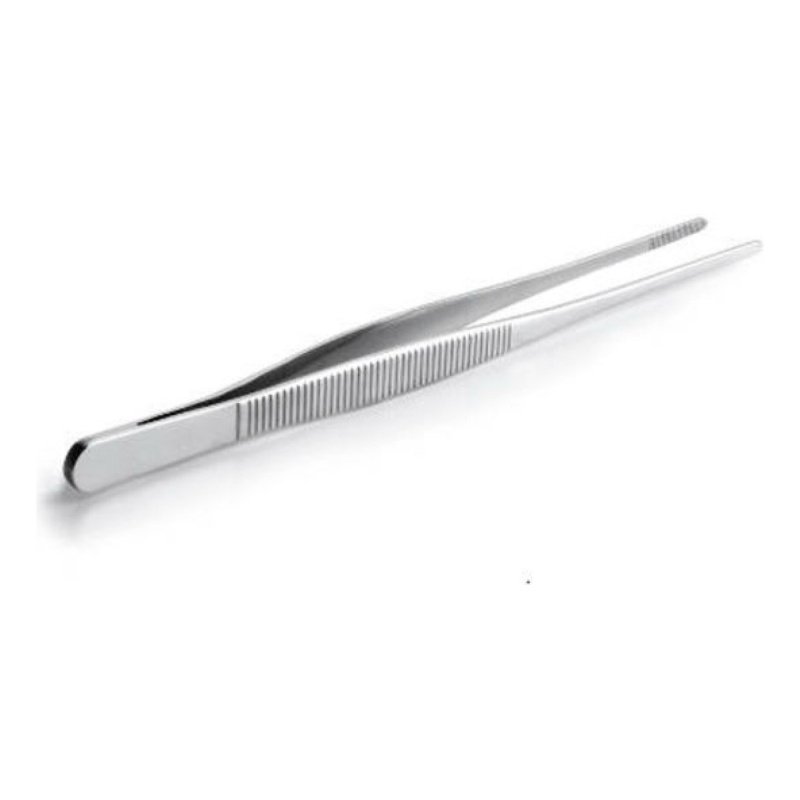 Pinza De Precisión Acero Inoxidable Brinox 25cm