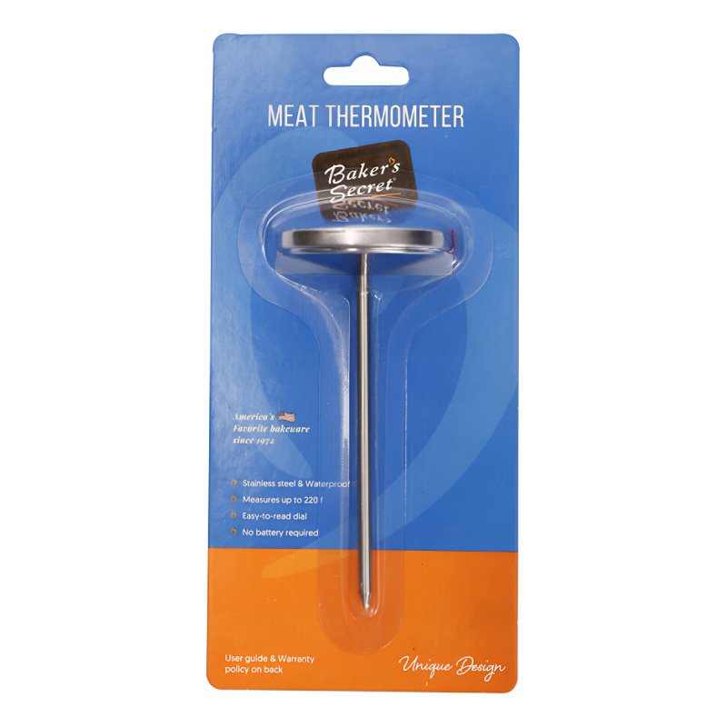 Termometro De Carne Acero Inox. Acero Inoxidable