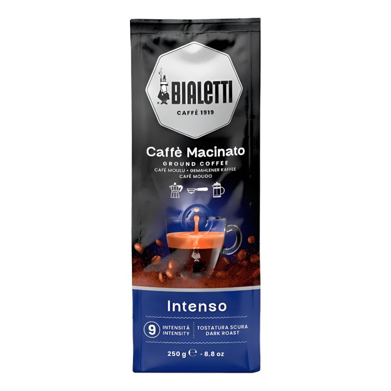 Café Molido Bialetti Italiano Perfetto Moka Intenso 250g