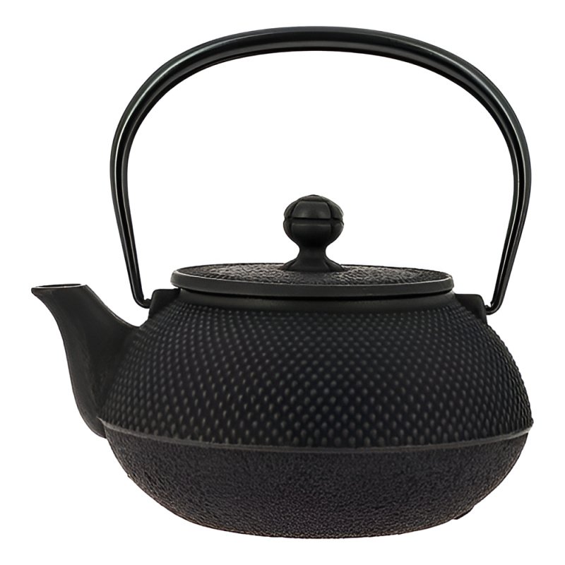 Tetera 900 Ml Hierro Fundido Negro