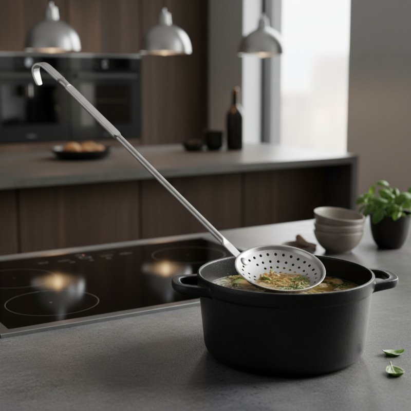 Espumadera De Aluminio Ramos D13cm L56cm