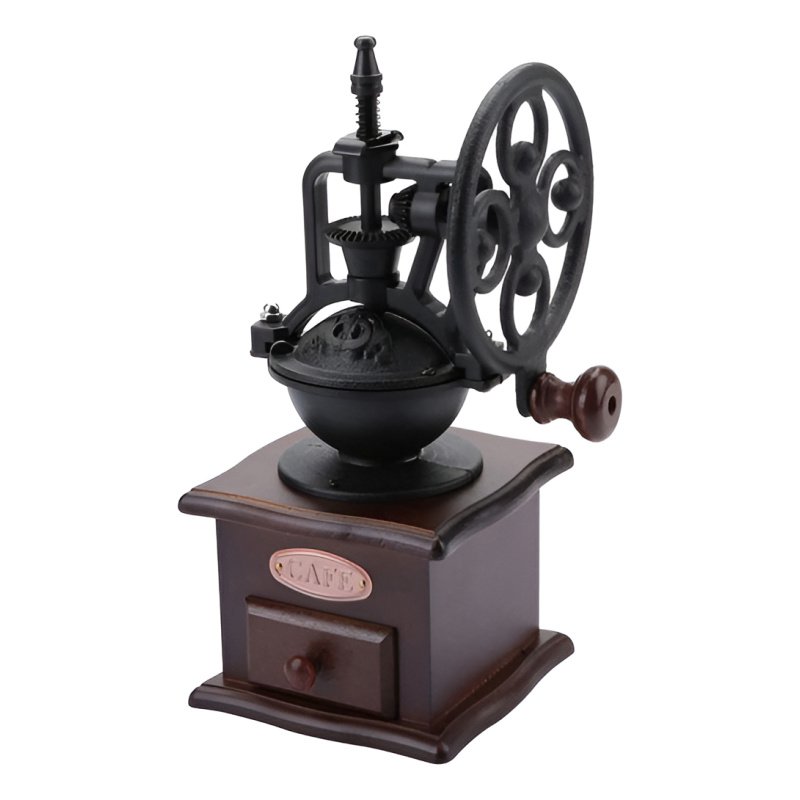 Molinillo Cafe Manual 11x11x24cm Marrón