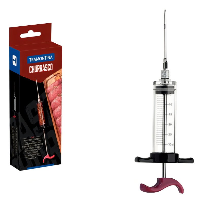 Inyector De Jeringa Para Carne Mixto Acero Inox Tramontina