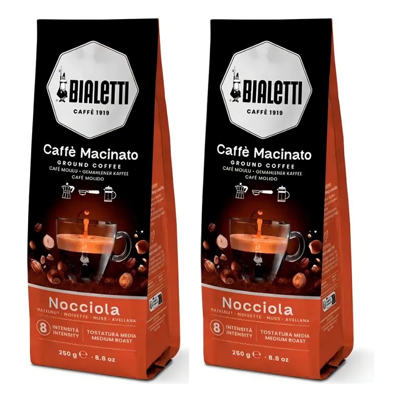 Cafe Molido Bialetti Perfetto Moka Avellana 500grs Medio 8