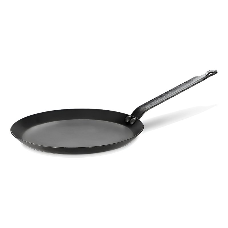 Sartén Para Crêpes Acero Carbono 24cm Pujadas Color Gris Oscuro
