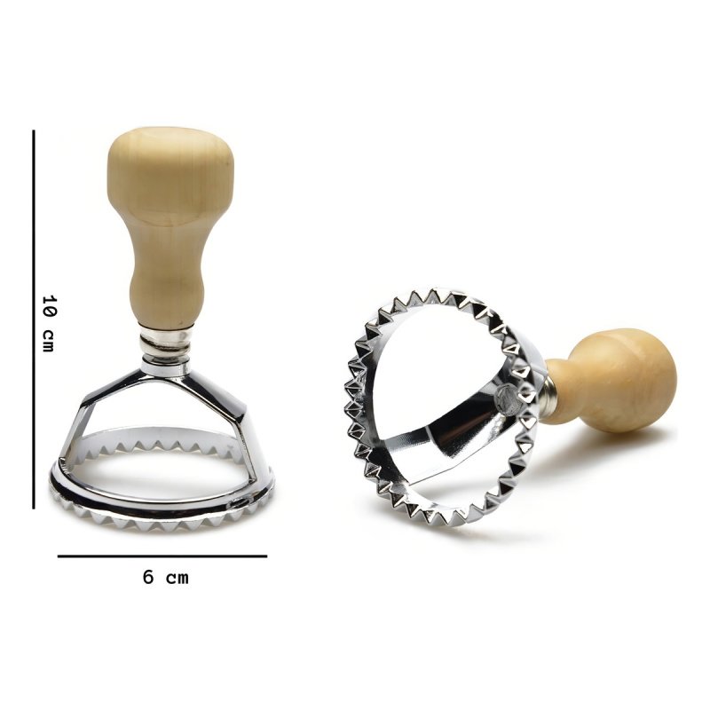 Cortante Para Sorrentinos Redondo 6 Cm Diametro Acero