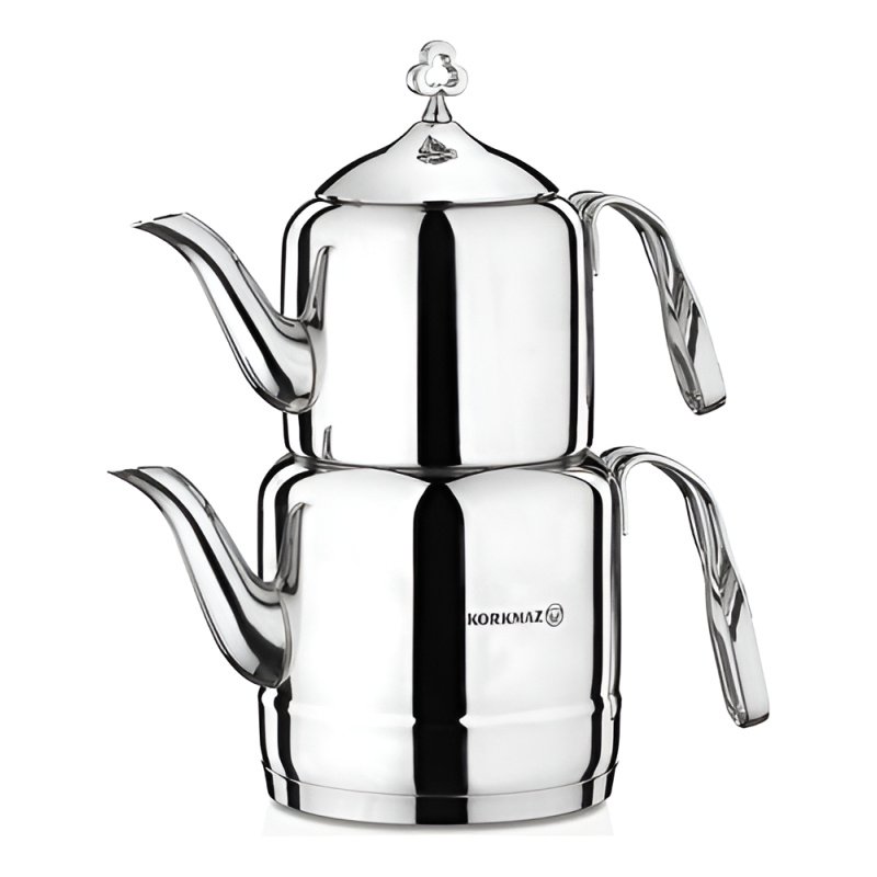 Juego De Teteras Korkmaz Cintemani Color Plateado