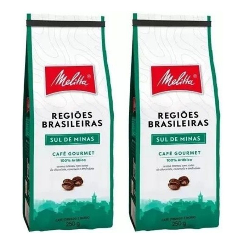 Cafe Molido 500grs Senior Regiones Brasileñas Sul De Minas 100% Arabico