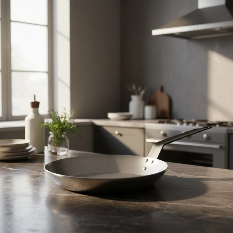 Sarten Acero Carbono Garcima O 26 Cms