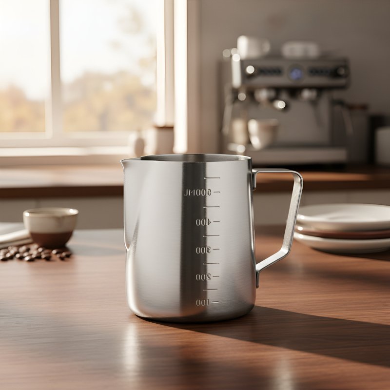 Jarra Para Espumar Leche Barista Acero Inox 500 Ml