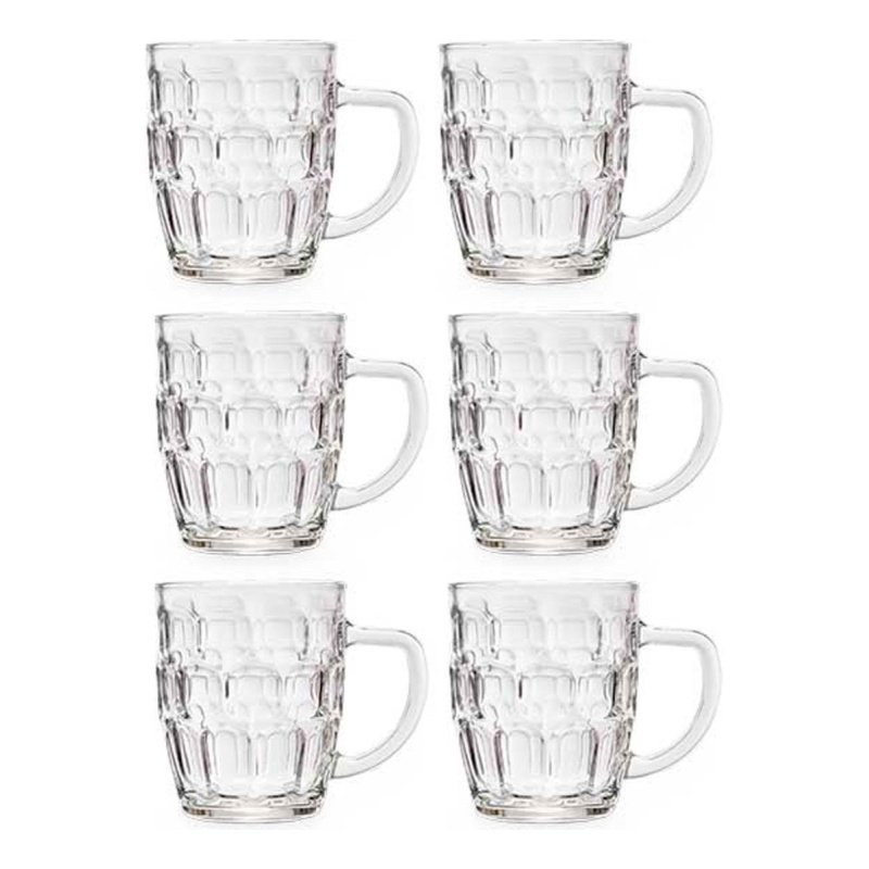 Set De 6 Jarras De Cerveza 520ml Vivalto