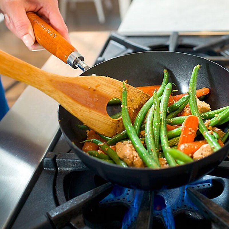 Wok De Acero Al Carbon Antihaderente Ken Hom 20cm