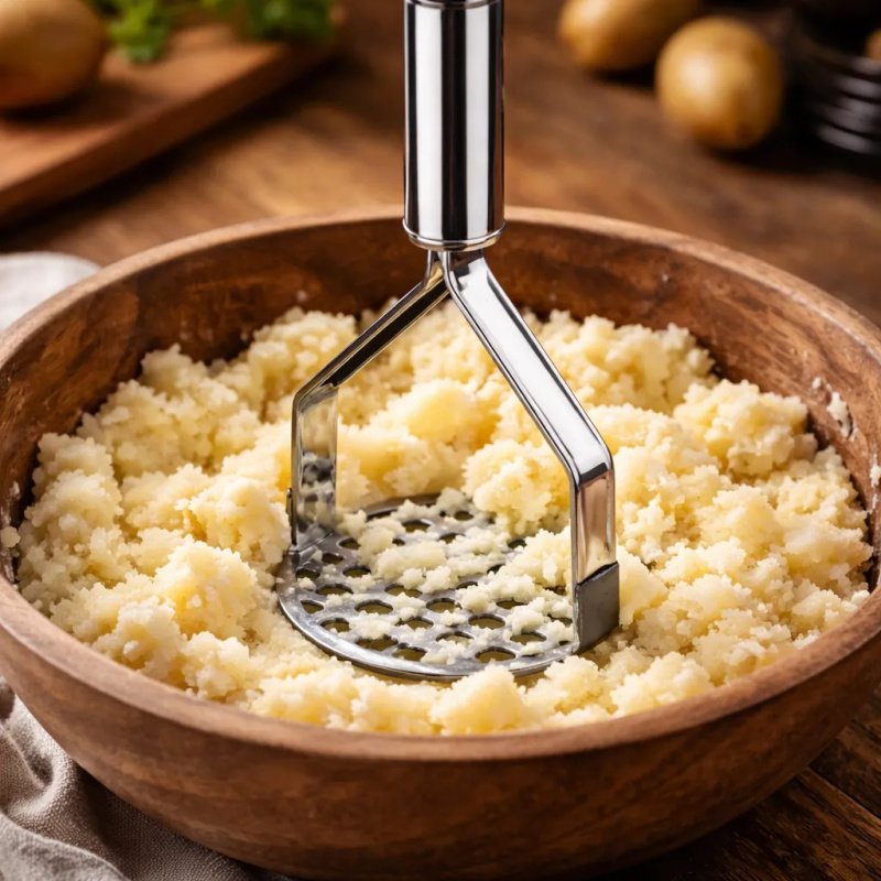 Pisapapas Brinox Acero Inoxidable 23cm