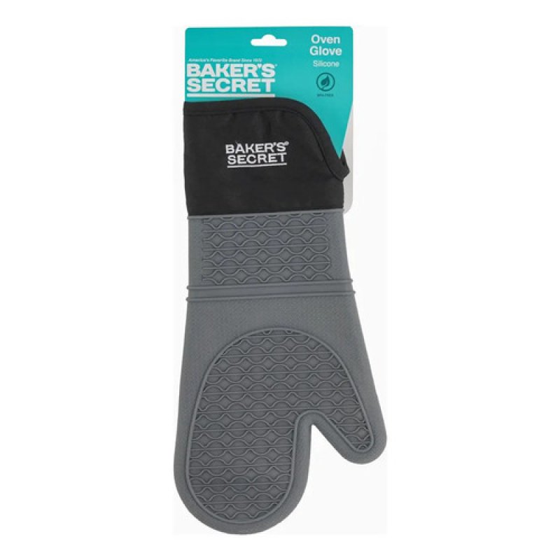 Agarradera Y Manopla Baker Gris Silicona 38.8 Cm Goldsky Gris
